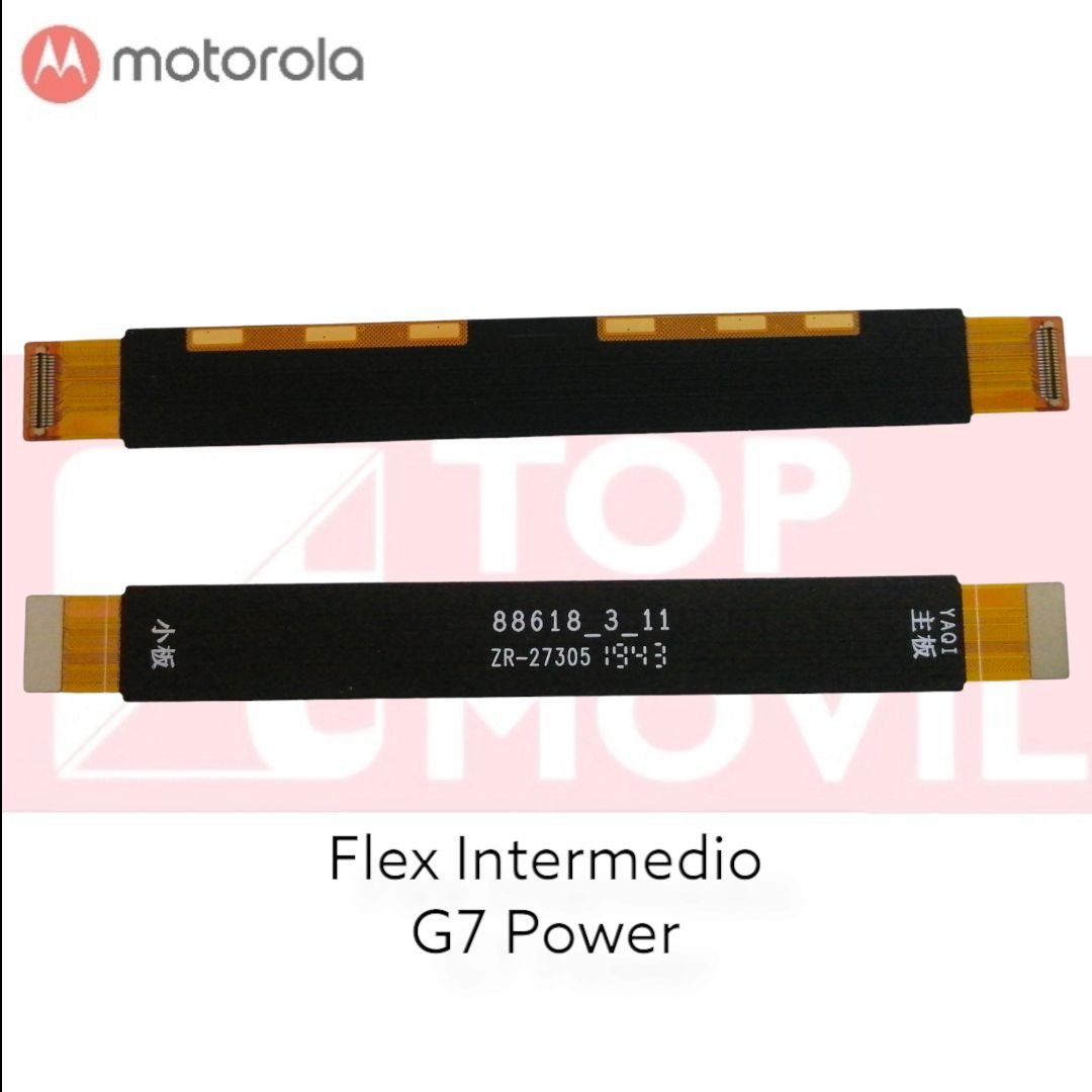 Flex Intermedio Motorola G7 Power Topmovil Repuestos