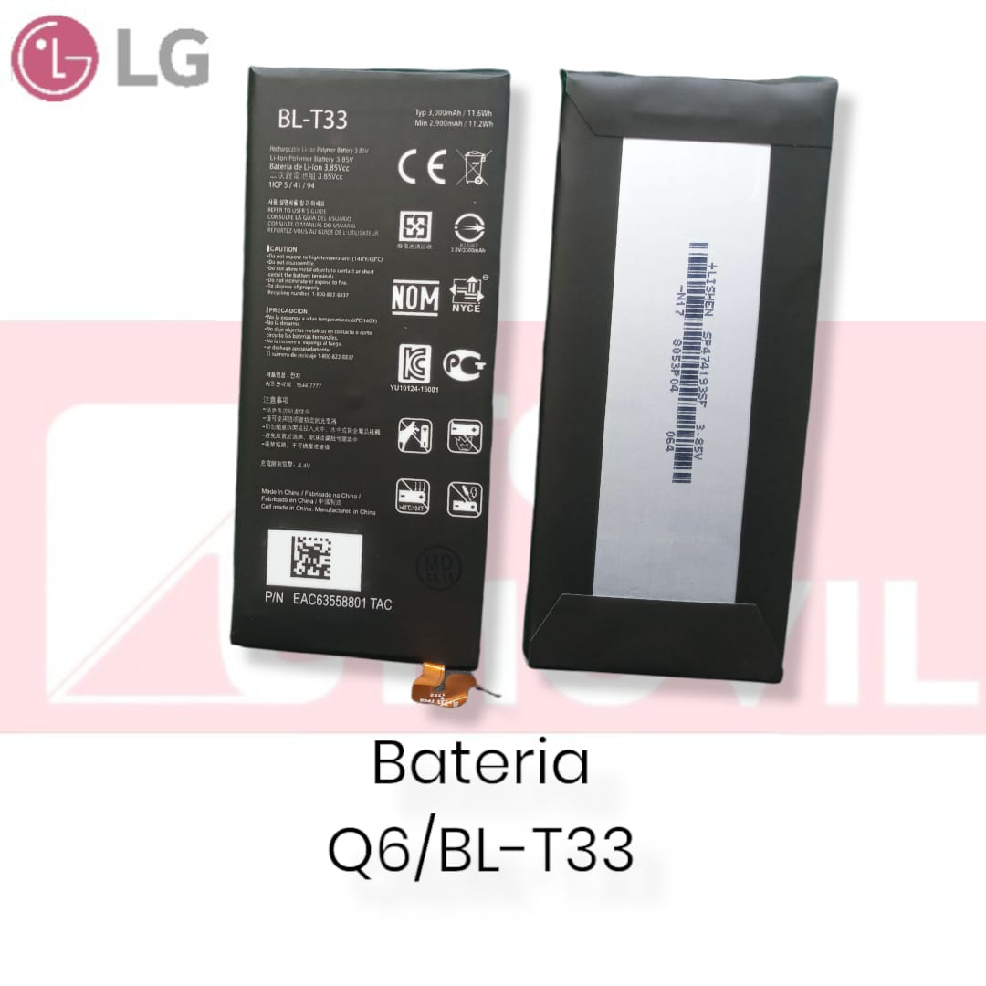 Batería LG Q6 BL-T33 - Topmovil Repuestos