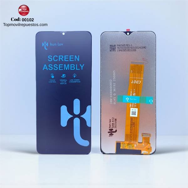 00102 Pantalla Samsung A12 / A125F Original (Hun Luv) - Image 1