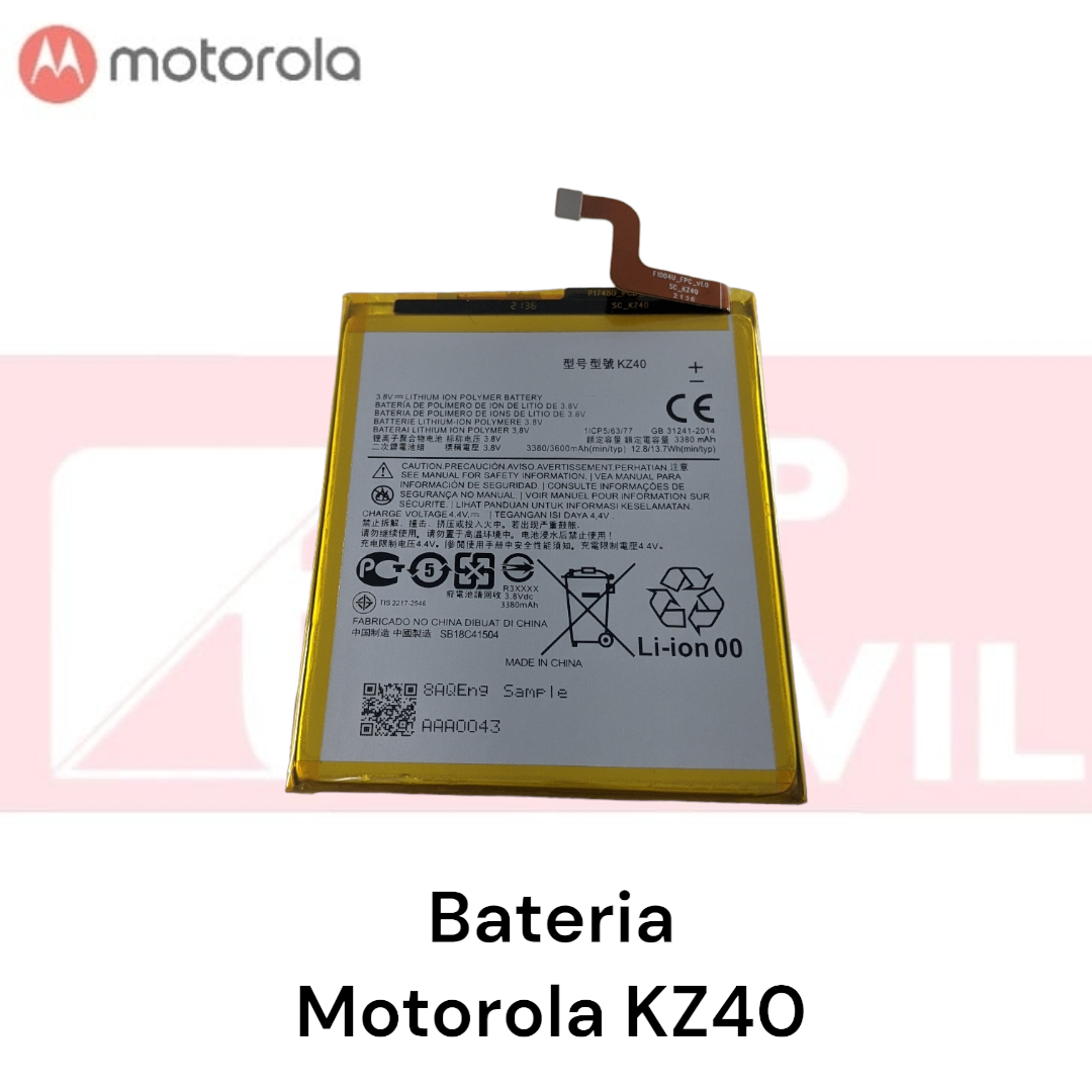 Bateria Mororola KZ40 Z4 - Topmovil Repuestos