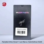 LCD Infinix Smart 7 + Marco Gold Edition Wuzip