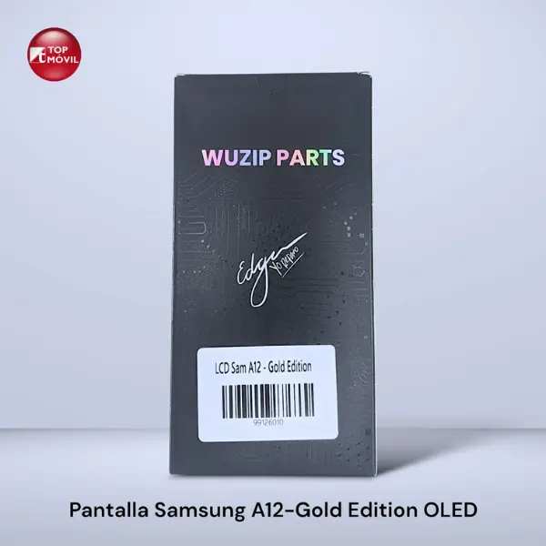 Diseño sin título - 2025-03-28T083327.063 LCD Samsung A12 / A125F Gold Edition WUZIP - Image 1