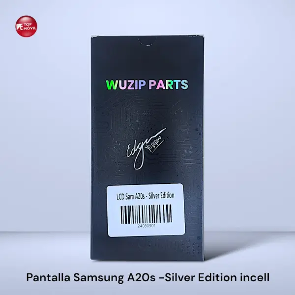Diseño sin título - 2025-03-28T091227.039 LCD Samsung A20S Silver Edition Wuzip - Image 1