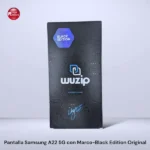 LCD Samsung A22 5G +Marco Black Edition Wuzip - Image 2