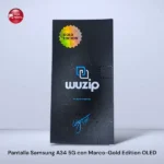 LCD Samsung A34 5G + Marco Gold Edition Wuzip - Image 2
