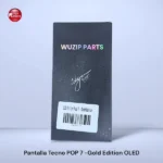 LCD Tecno Spark Pop 7 Gold Edition Wuzip