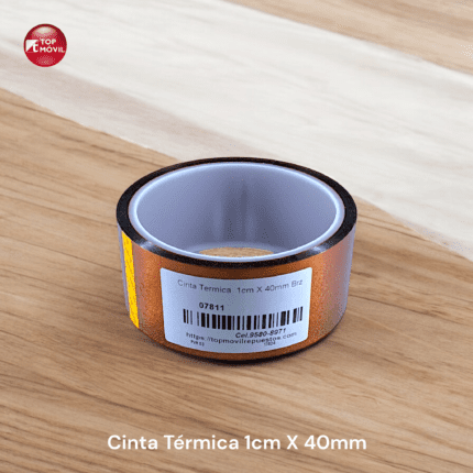 Cinta Termica Aislante 1cm X 40mm Color Bronce