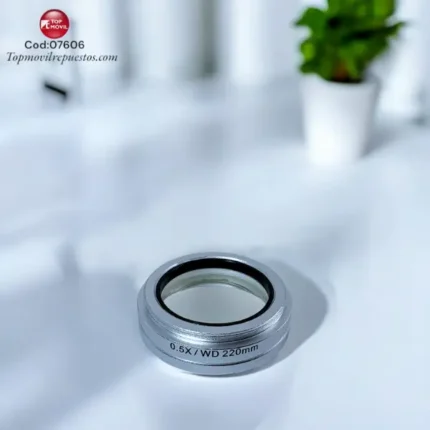 Lente Barlow 0.5X para Microscopio SZM – Distancia de Trabajo 220mm