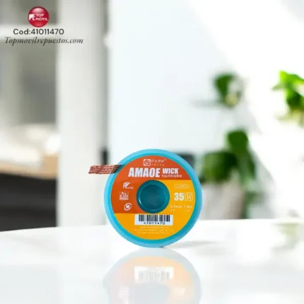 Malla para Desoldar AMAOE 3.5 mm – Extra Ancha para Mayor Absorción