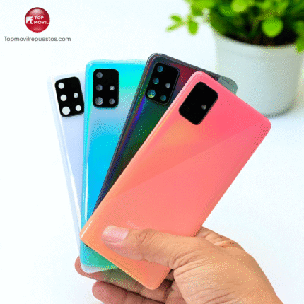 Tapadera Samsung A51 4G con Lente