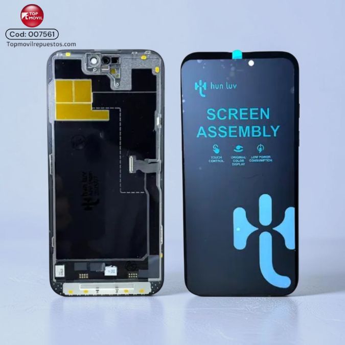 007561 Pantalla iPhone 14 Pro Max Oled -Diagnosticada (Hun Luv) - Imagen 1
