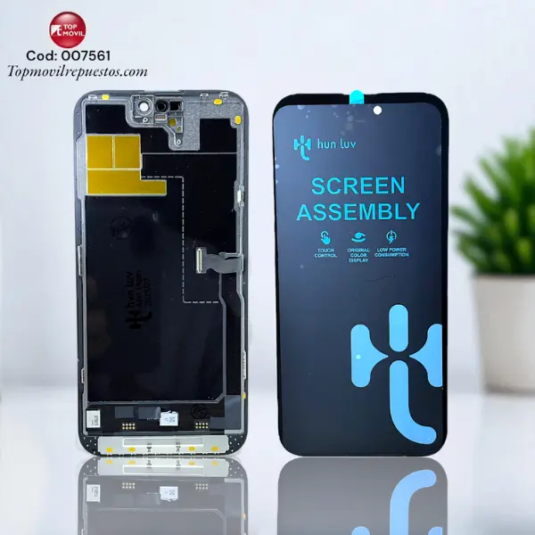 007561 Pantalla iPhone 14 Pro Max Oled -Diagnosticada (Hun Luv) - Image 1