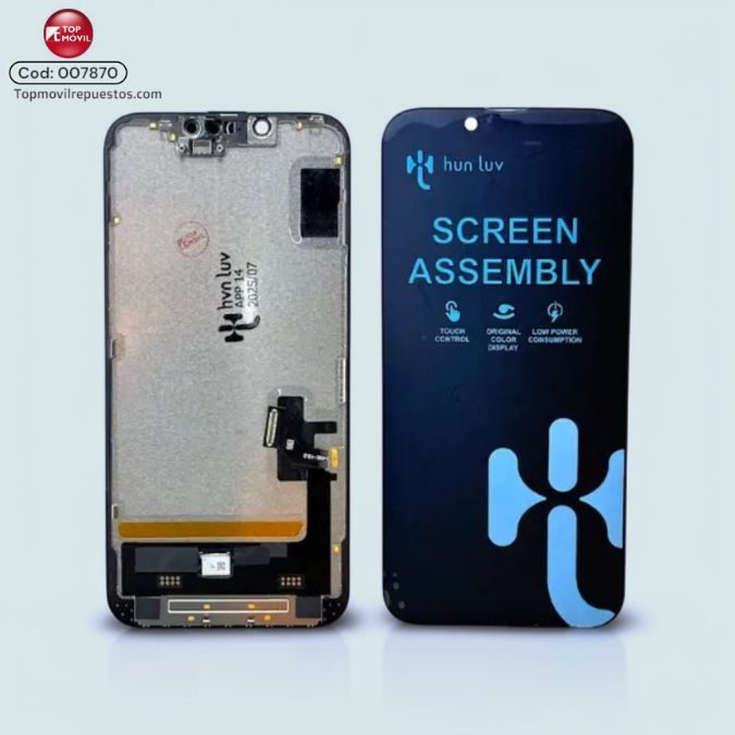 007870 Pantalla iPhone 14 Oled ( Diagnosticada ) (Hun Luv) - Imagen 1