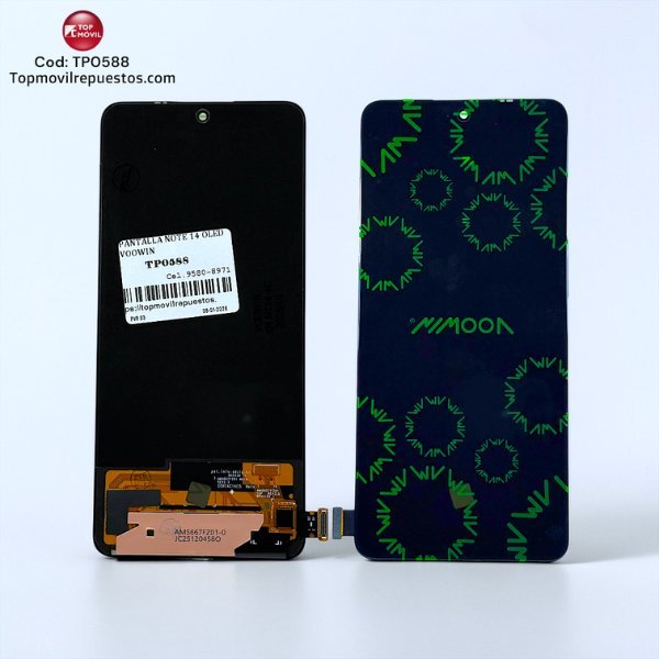 TP0588 Pantalla Xiaomi Redmi Note 14 4G / 5G OLED (Voowin) - Image 1