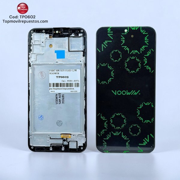 TP0602 Pantalla Samsung A15 OLED con Marco (Voowin) - Image 1