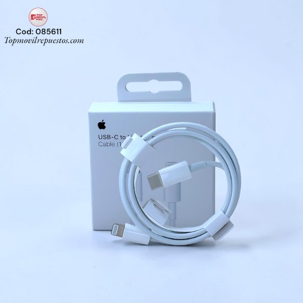 085611 Cable Apple USB-C a Lightning Carga Rápida (1 Metro) ORIGINAL - Image 1