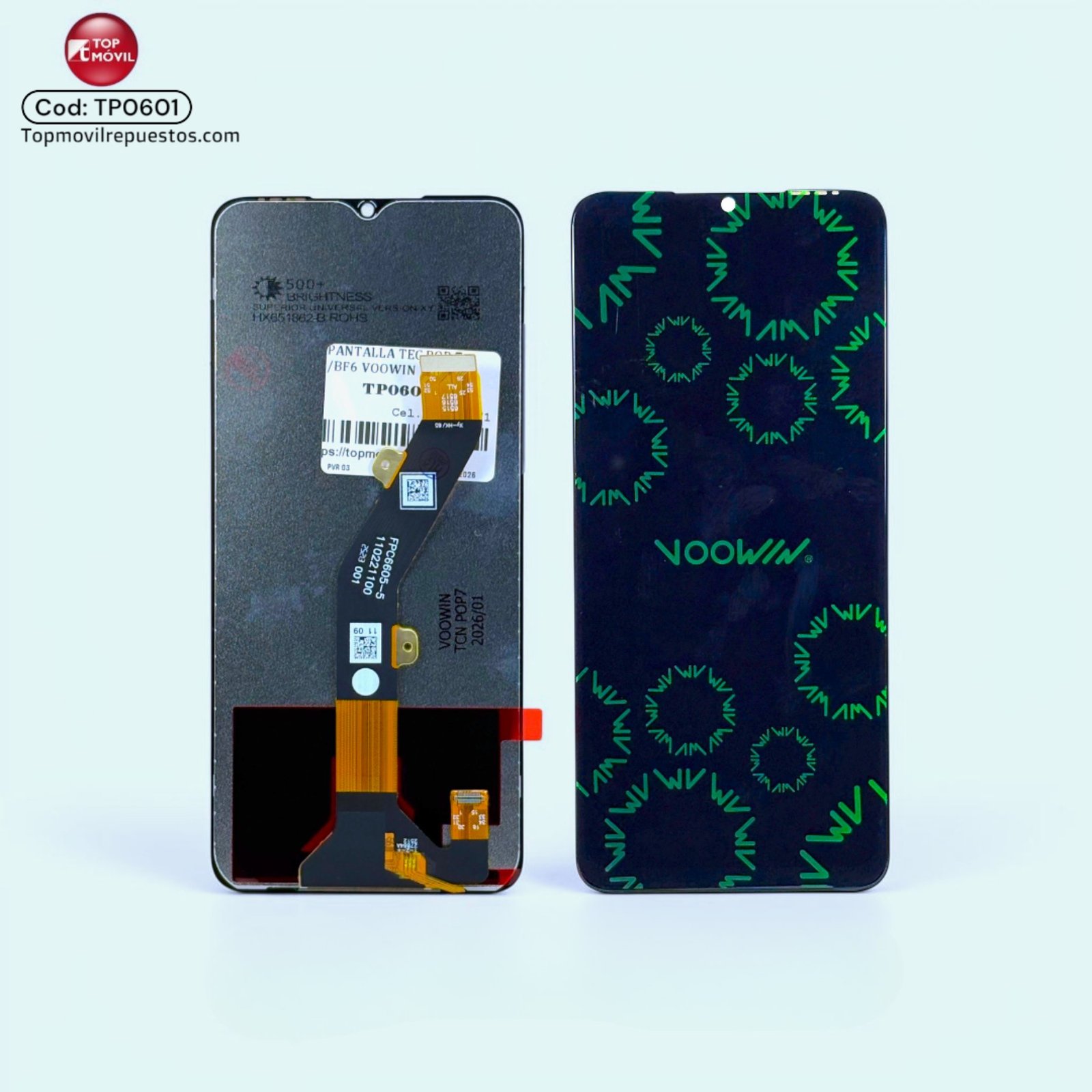 TP0601 Pantalla Tecno Pop 7 - BF6 Original (Voowin) - Image 1