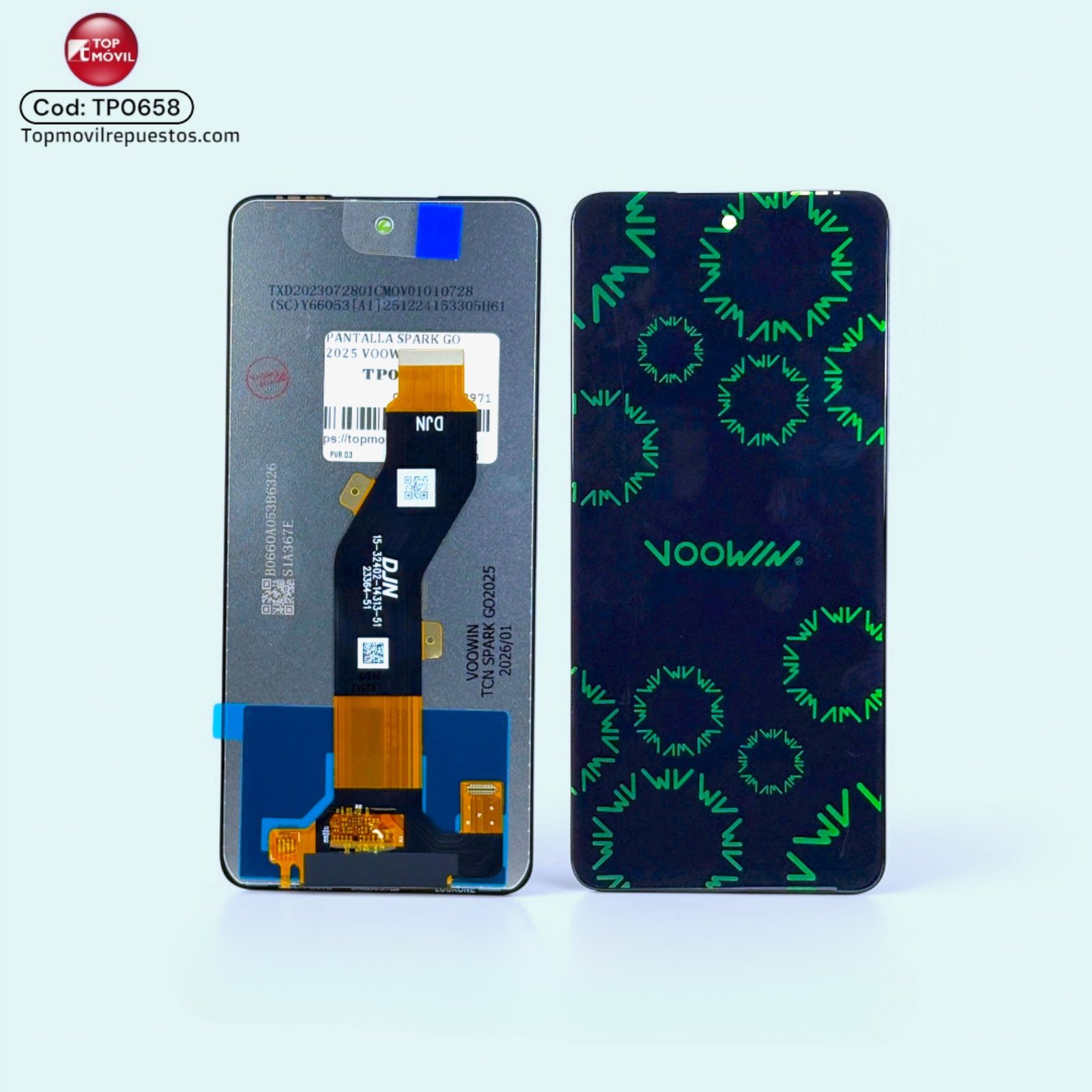 TP0658 Pantalla Tecno Spark Go 2025 Original (Voowin) - Image 1