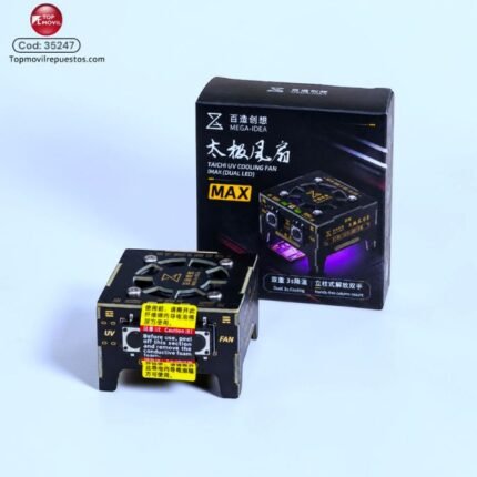 Lampara UV + Ventilación Turbo Enfriamiento MEGA IDEA MAX