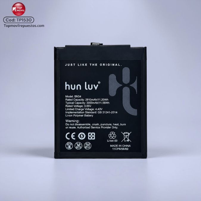 TP1530 Bateria Xiaomi Redmi 5A / BN34 Original - Imagen 1